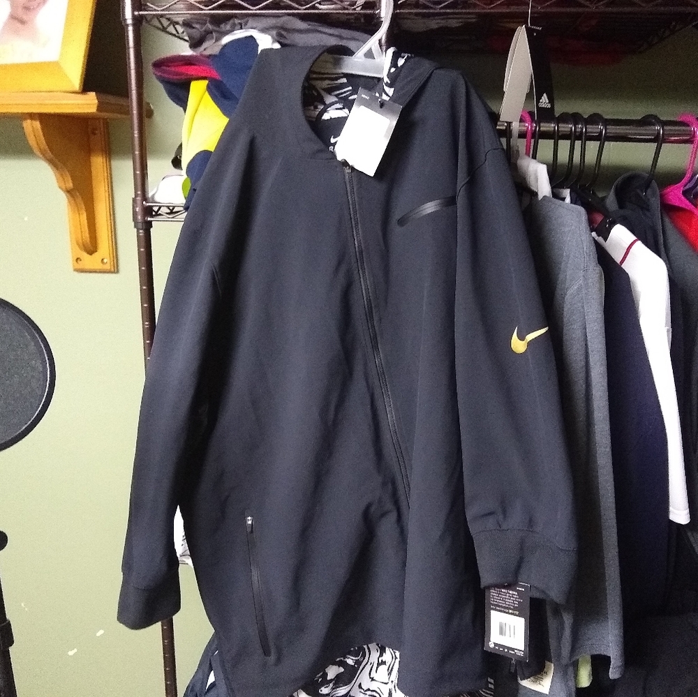 Nike Dri-Fit Therma MVP BHM Basketball Jacket 885861-010 Mens XXL